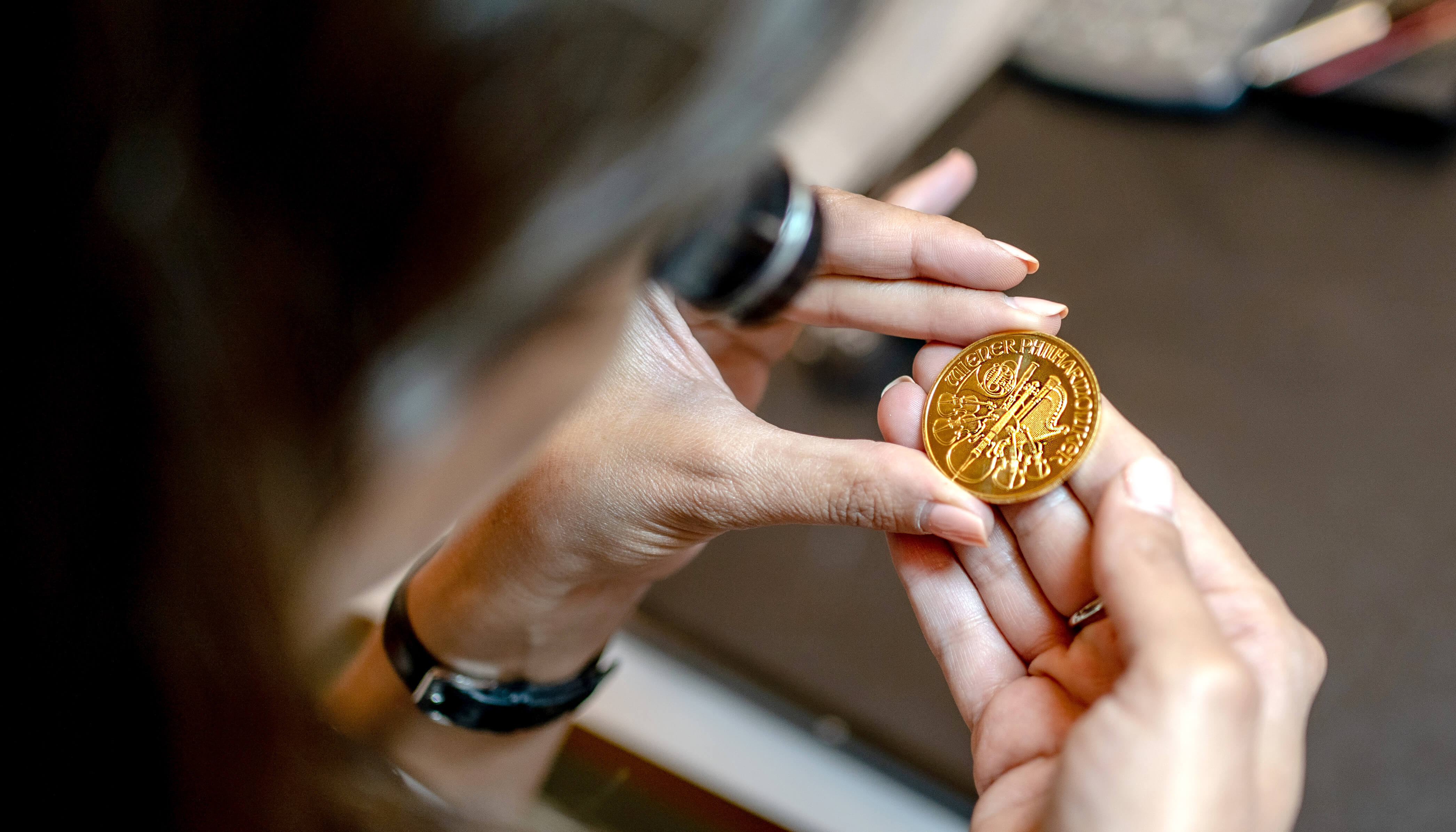 Gold Pfand Schätzmeisterin