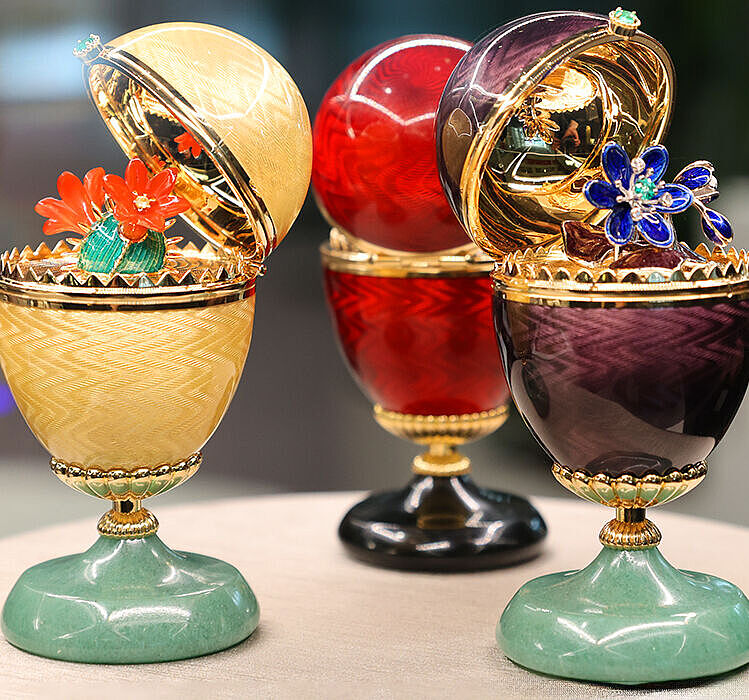 Fabergé Eier Tradition modern 