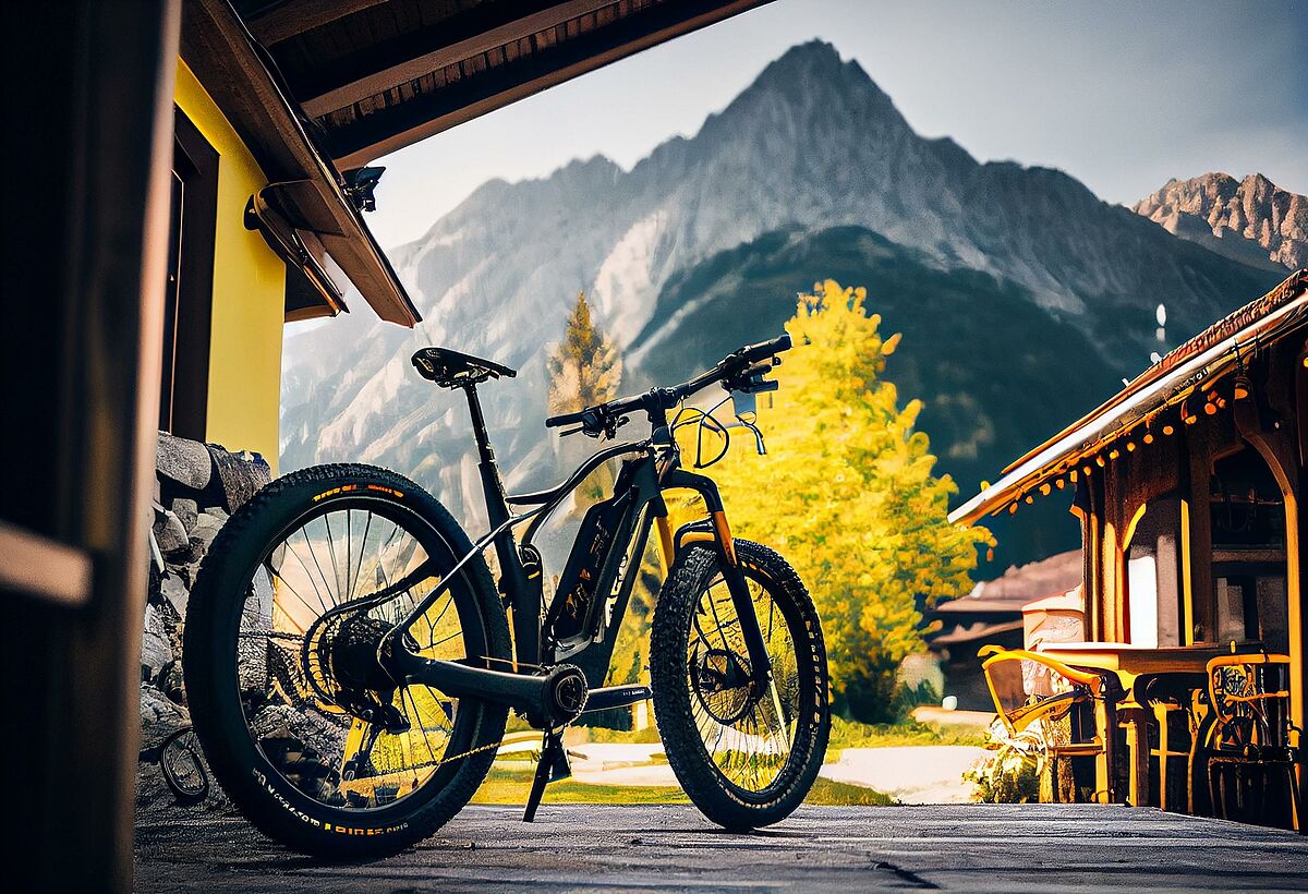 E-Bike während der Hitzewelle