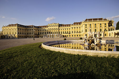 Fahrradrouten zum Schloss Schönbrunn Wien