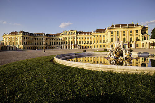 Fahrradrouten zum Schloss Schönbrunn Wien