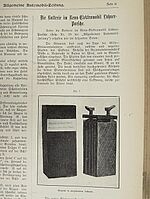 Allgemeine Automobil-Zeitung I. Jahrgang 1900 Band II vom 1. Juli bis 31. Dezember 1900, Heft 26-52, gebundene Ausgabe, Leineneinband mit Gold-Prägedruck, Herausgeber und Verleger: Felix Sterne und Adolf Schmal-Filius, umfangreiche Berichterstattung, u.a. Das Renn-Elektromobil "Lohner Porsche", die Batterie im Lohner Porsche, die Elektromobil-Konkurrenz des englischen Automobil-Club "La toujours Contente" gebaut von Jakob Lohner & co Wien