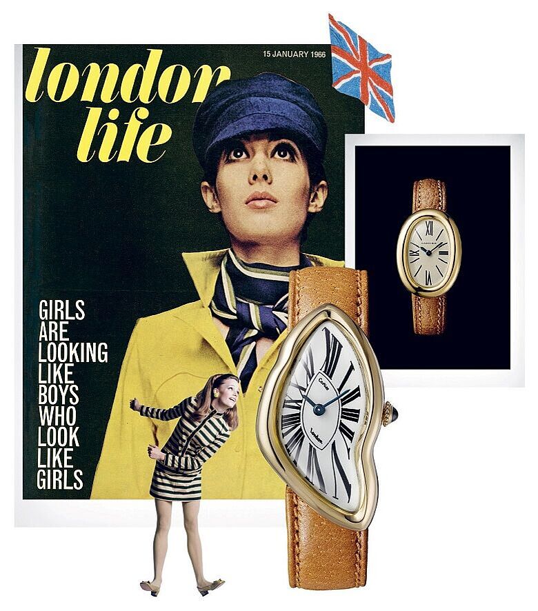 London Life Magazin 1966 mit einer Cartier Crash am Cover