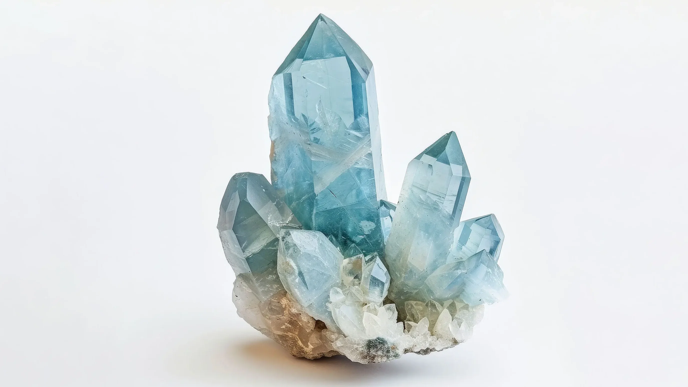 Aquamarin Rohkristall