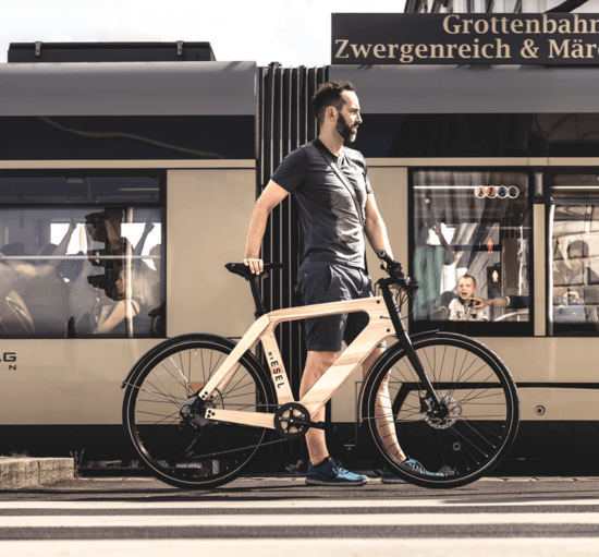 Nachhaltiger Hingucker - Fahrrad nach Maß