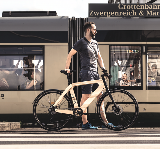 Nachhaltiger Hingucker - Fahrrad nach Maß