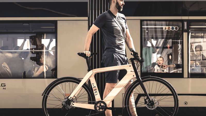 Nachhaltiger Hingucker - Fahrrad nach Maß