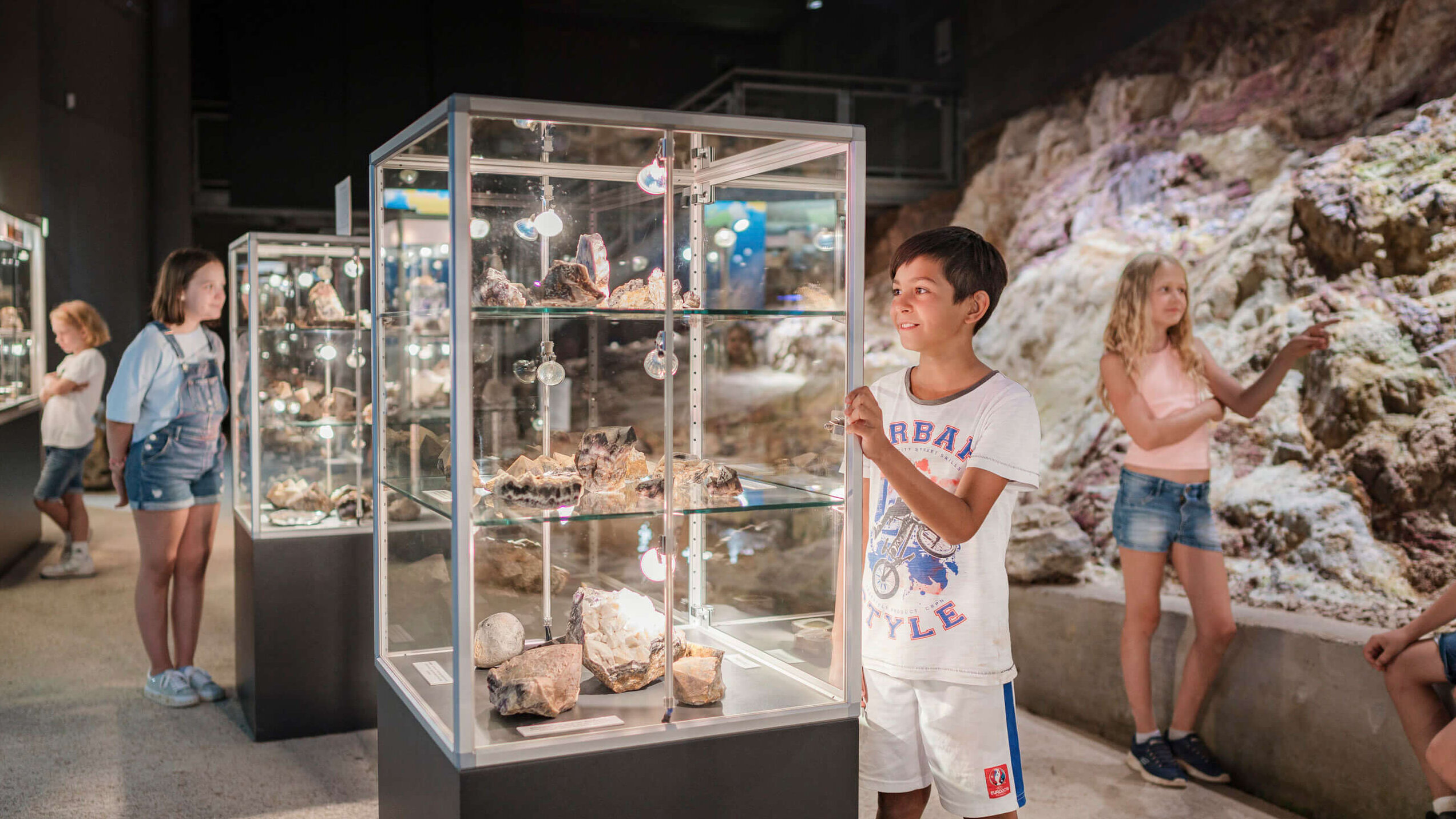 Kinder Erlebnis in der Amethyst Welt Maissau