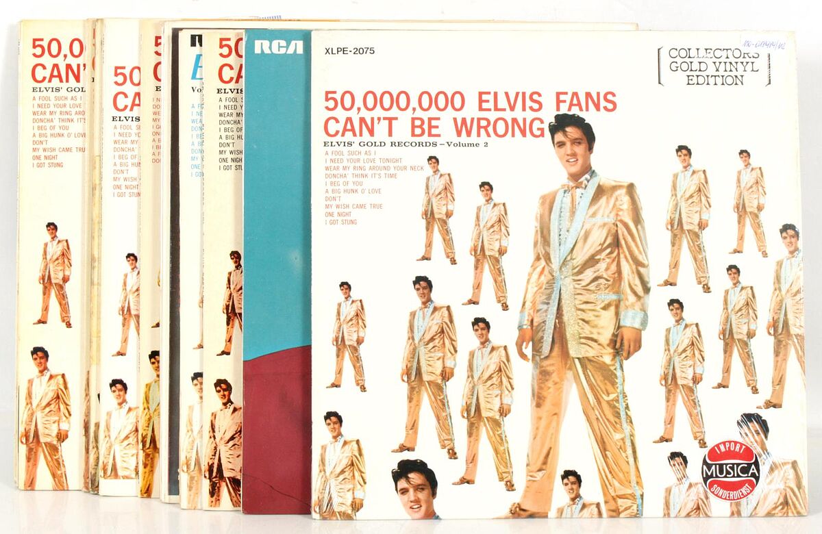 Elvis Presley in Gold 