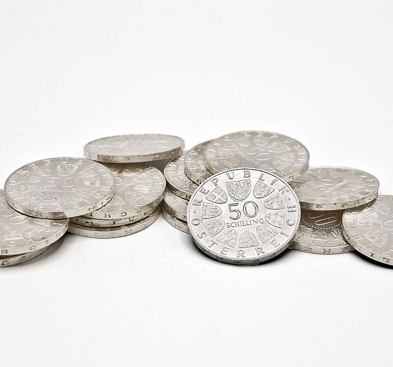 Silberpreis oder Nennwert? Wie bestimme ich den Wert von Schilling Silbermünzen?