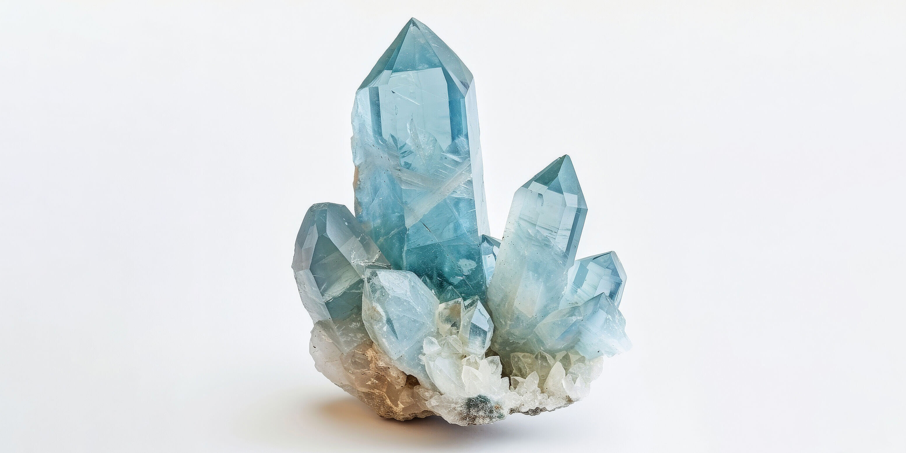 Aquamarin Edelstein Kristall