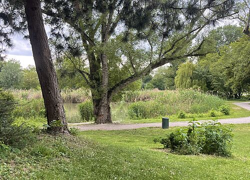 Fahrradrouten durch Donaupark Wien