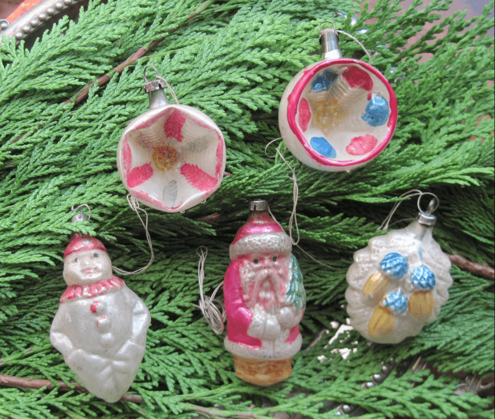 Christbaumschmuck der Firma Eggeling Vintage Christbaumschmuck der Firma Eggeling