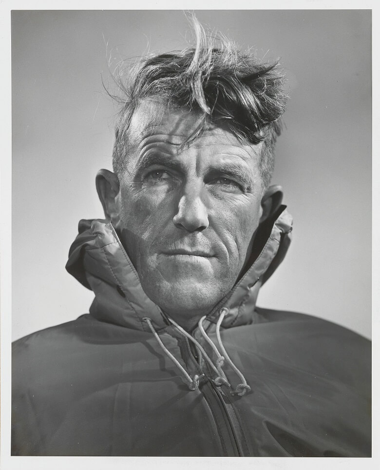 Sir Edmund Hillary Edmund Hillary, Erstbesteiger des Mount Everest